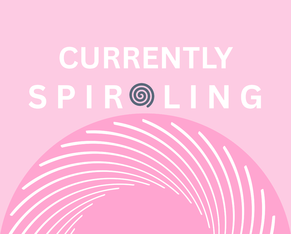Currently Spiraling Logo